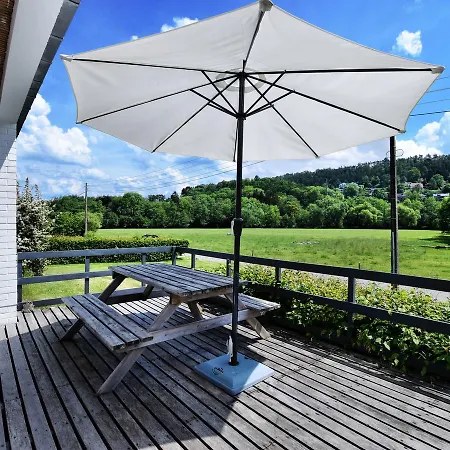 Comfortable Bungalow In Durbuy With River Ourthe View